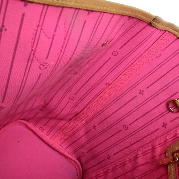 LOUIS VUITTON Neverfull MM Shoulder Tote Bag Monogram Rose Brown M48613 369RK837 - Picture 5 of 16